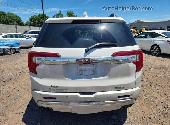 1GKKNXLS4MZ137920 2021 GMC ACADIA White Widok z tyłu