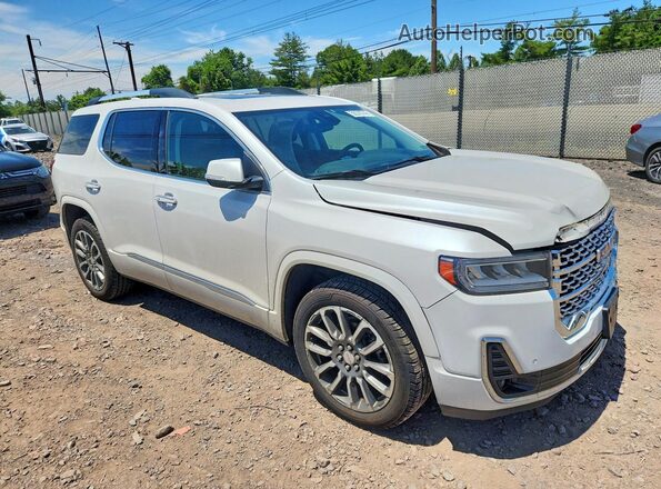 1GKKNXLS4MZ137920 2021 GMC ACADIA White Przód prawy