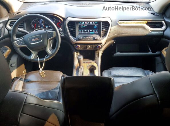 1GKKNXLS5HZ127970 2017 GMC ACADIA Gray Вид панелі приладів