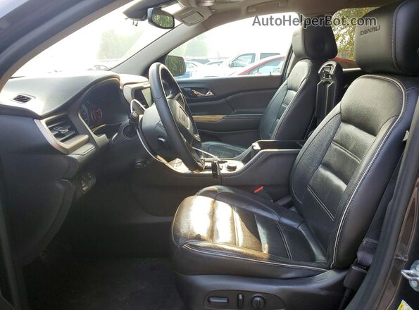 1GKKNXLS5HZ127970 2017 GMC ACADIA Gray Вид салону спереду