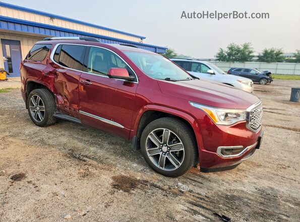 1GKKNXLS5HZ290800 2017 GMC ACADIA Red Передня права чверть