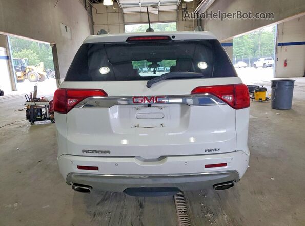 1GKKNXLS5HZ312553 2017 GMC ACADIA Белый Вид сзади