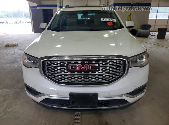 1GKKNXLS5HZ312553 2017 GMC ACADIA Белый Вид спереди