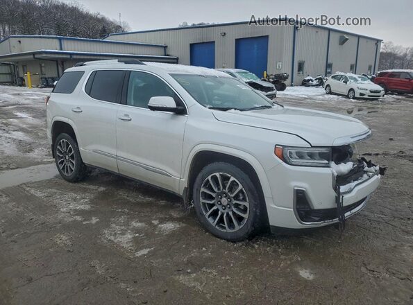 1GKKNXLS5MZ226508 2021 GMC ACADIA White Vista de los asientos traseros