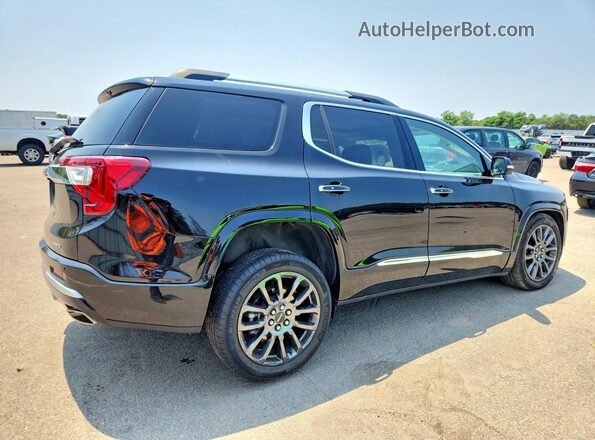 1GKKNXLS5PZ254782 2023 GMC ACADIA Black Задня права чверть