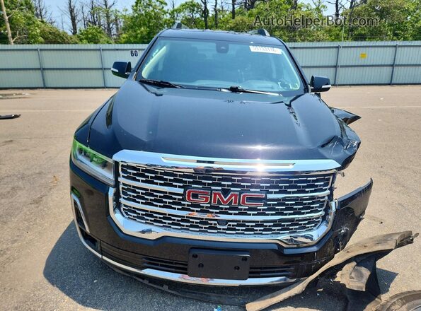 1GKKNXLS5PZ254782 2023 GMC ACADIA Black Вид спереду