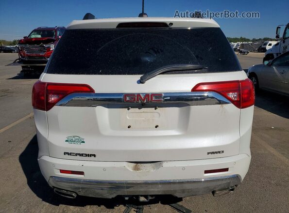 1GKKNXLS6HZ298601 2017 GMC ACADIA Белый Вид сзади