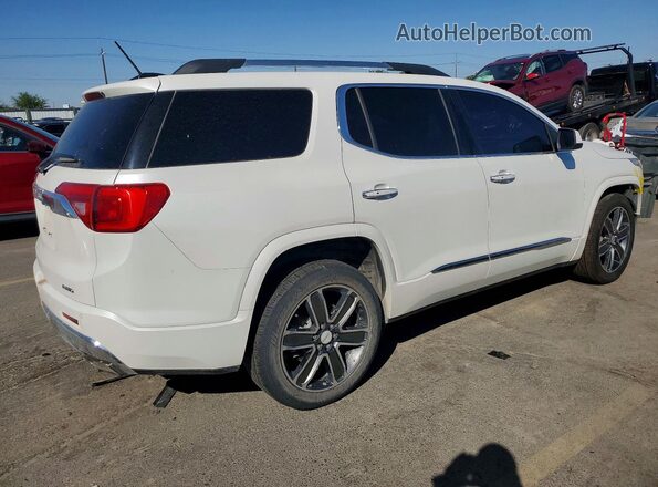 1GKKNXLS6HZ298601 2017 GMC ACADIA Белый Задняя правая четверть
