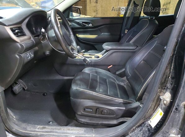 1GKKNXLS6JZ110844 2018 GMC ACADIA Черный Вид салона спереди