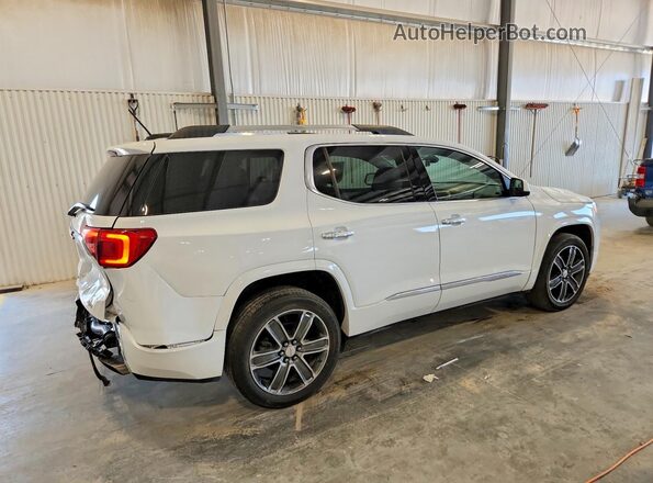 1GKKNXLS6KZ187098 2019 GMC ACADIA White Trasero derecho