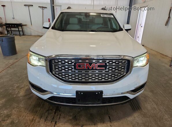 1GKKNXLS6KZ187098 2019 GMC ACADIA White Vista frontal