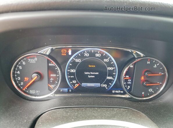 1GKKNXLS6LZ117151 2020 GMC ACADIA Black ხელსაწყოთა პანელის ხედი
