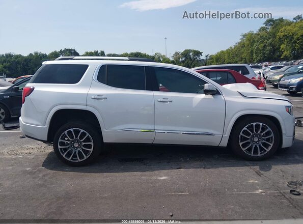 1GKKNXLS6LZ186079 2020 GMC ACADIA White Instrument cluster view