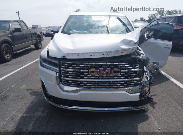1GKKNXLS6LZ186079 2020 GMC ACADIA White Dashboard view