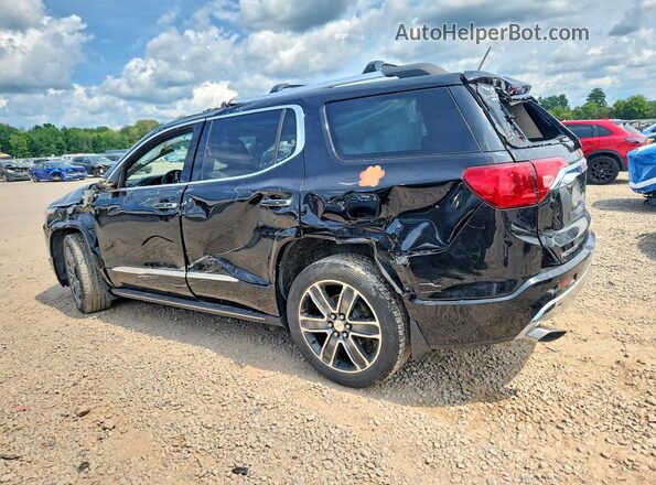 1GKKNXLS7HZ181061 2017 GMC ACADIA Черный Задняя левая четверть