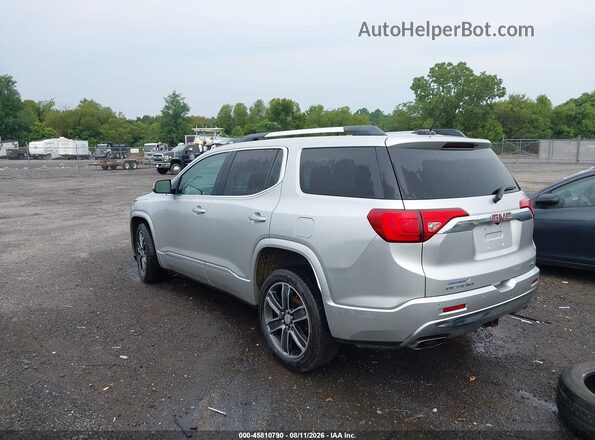 1GKKNXLS7KZ169869 2019 GMC ACADIA Silver Trasero izquierdo