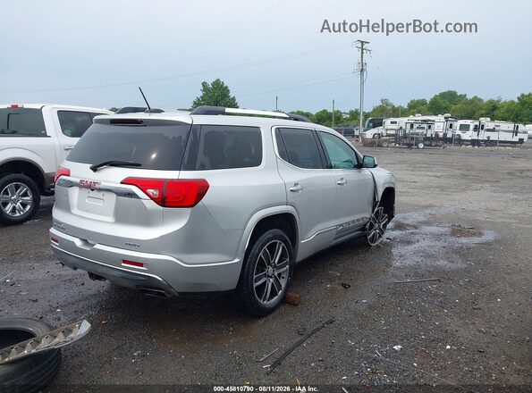 1GKKNXLS7KZ169869 2019 GMC ACADIA Silver Trasero derecho