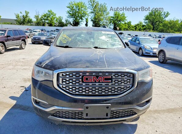1GKKNXLS7KZ186350 2019 GMC ACADIA Black Вид спереду