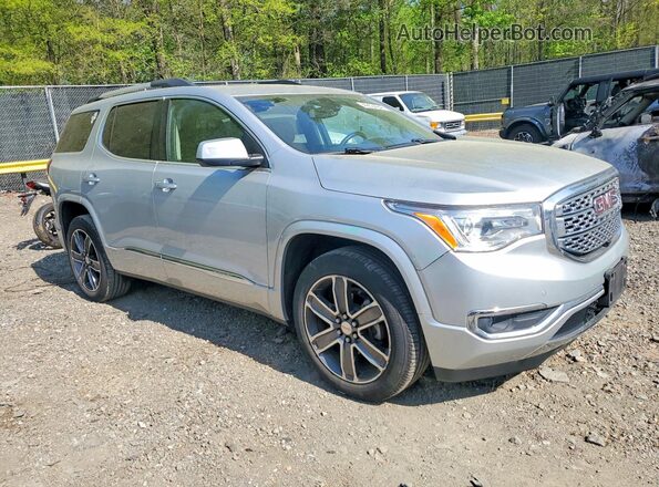 1GKKNXLS7KZ215393 2019 GMC ACADIA Silver Передня права чверть