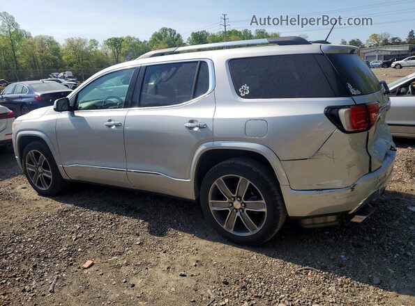 1GKKNXLS7KZ215393 2019 GMC ACADIA Silver Задня ліва чверть