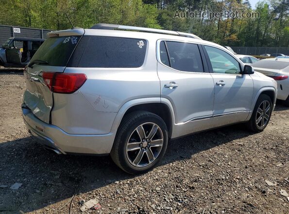 1GKKNXLS7KZ215393 2019 GMC ACADIA Silver Задня права чверть