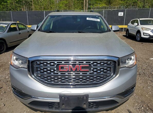 1GKKNXLS7KZ215393 2019 GMC ACADIA Silver Вид спереду