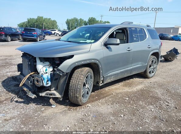 1GKKNXLS8HZ270847 2017 GMC ACADIA Gray Առջևի ձախ երեք քառորդ տեսարան