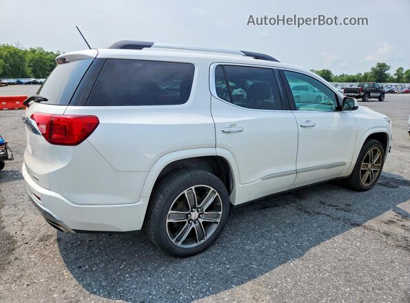 1GKKNXLS8HZ281122 2017 GMC ACADIA White Tył prawy