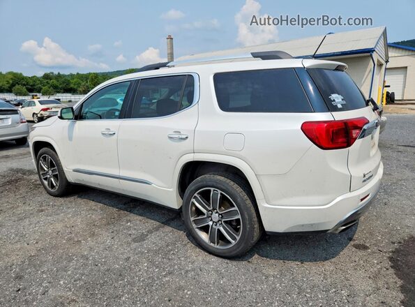 1GKKNXLS8HZ281122 2017 GMC ACADIA White Tył lewy