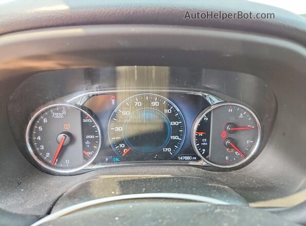 1GKKNXLS8HZ281122 2017 GMC ACADIA White Widok zestawu wskaźników