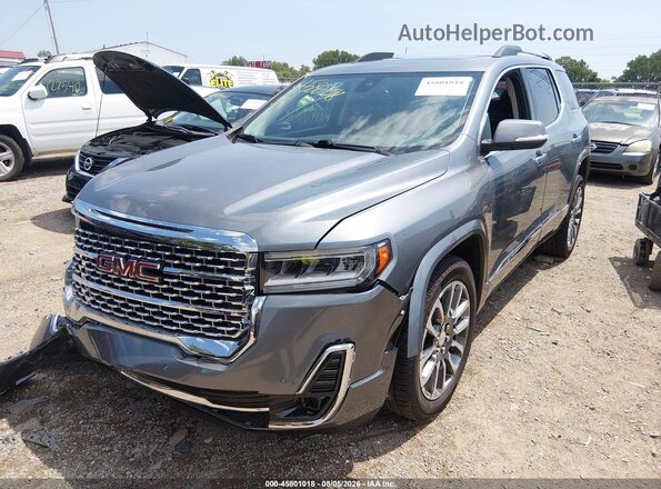 1GKKNXLS8LZ136879 2020 GMC ACADIA Gray Передня ліва чверть