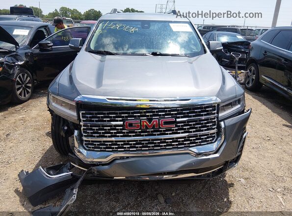 1GKKNXLS8LZ136879 2020 GMC ACADIA Gray Вид щитка приладів