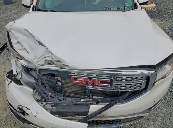 1GKKNXLS9HZ292694 2017 GMC ACADIA Белый Вид подкапотного пространства