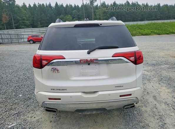 1GKKNXLS9HZ292694 2017 GMC ACADIA Белый Вид сзади
