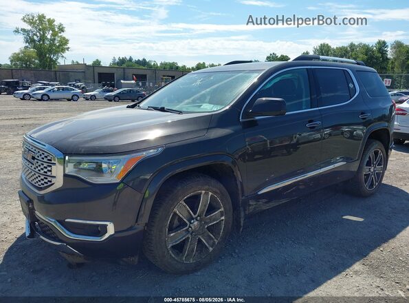 1GKKNXLS9JZ215930 2018 GMC ACADIA Черный Передняя левая четверть
