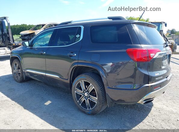 1GKKNXLS9JZ215930 2018 GMC ACADIA Черный Задняя левая четверть