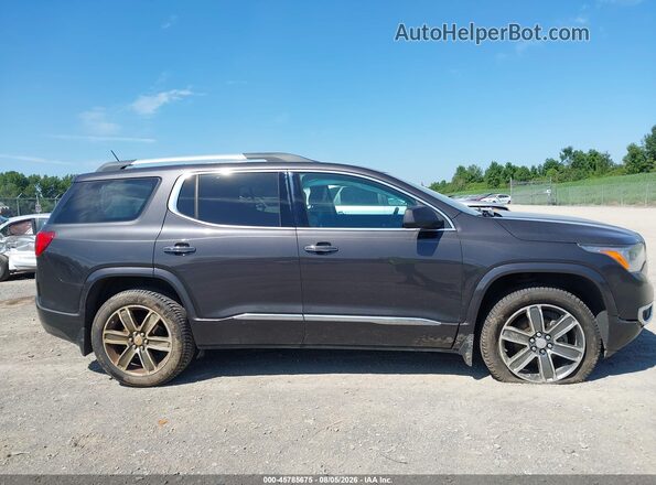1GKKNXLS9JZ215930 2018 GMC ACADIA Черный Вид задней части салона