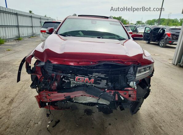 1GKKNXLS9PZ257359 2023 GMC ACADIA Red Вид спереду