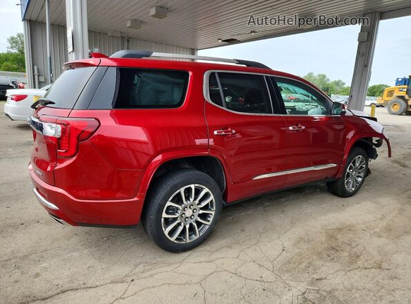1GKKNXLS9PZ257359 2023 GMC ACADIA Red Задня права чверть