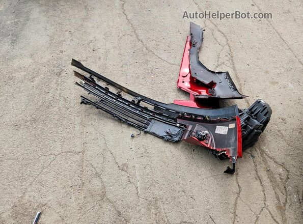 1GKKNXLS9PZ257359 2023 GMC ACADIA Red Вид наклейки з VIN-кодом