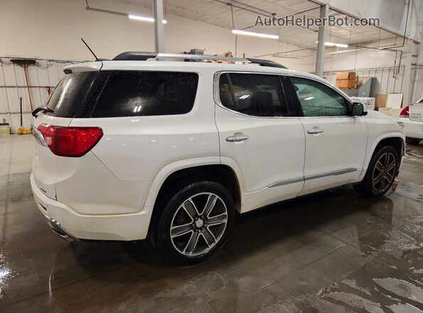 1GKKNXLSXHZ123512 2017 GMC ACADIA White Tył prawy