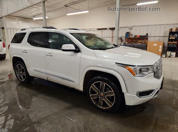 1GKKNXLSXHZ123512 2017 GMC ACADIA White Przód prawy