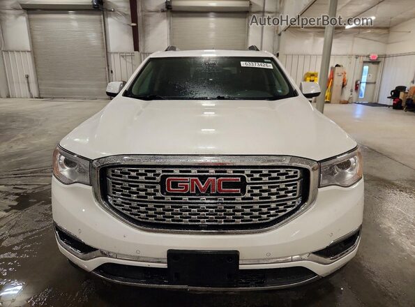 1GKKNXLSXHZ123512 2017 GMC ACADIA White Widok z przodu