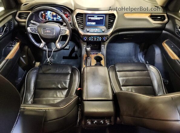 1GKKNXLSXHZ123512 2017 GMC ACADIA White Widok deski rozdzielczej