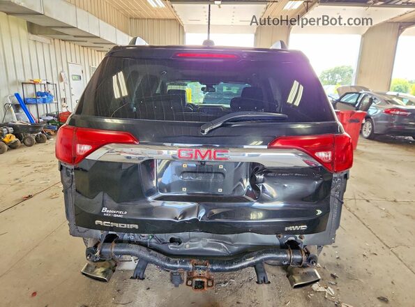 1GKKNXLSXJZ132961 2018 GMC ACADIA Black Widok z tyłu