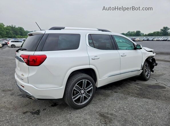 1GKKNXLSXJZ164728 2018 GMC ACADIA White Rear right