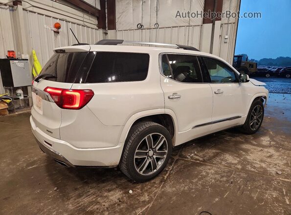1GKKNXLSXKZ127728 2019 GMC ACADIA White Rear right