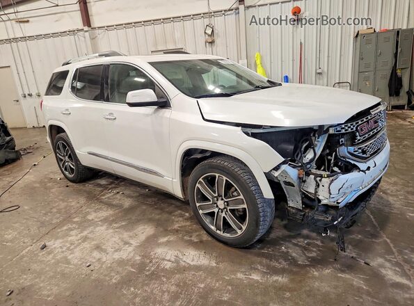 1GKKNXLSXKZ127728 2019 GMC ACADIA White Front right