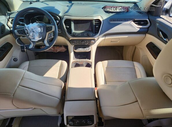 1GKKNXLSXMZ113878 2021 GMC ACADIA White წინა პანელის ხედი