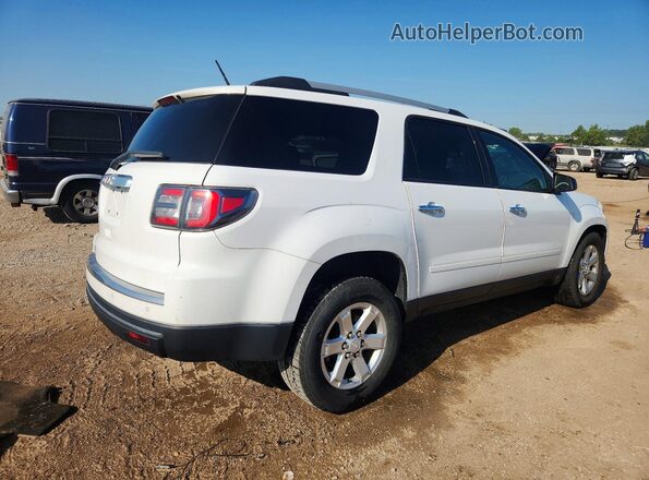 1GKKRNED4GJ111053 2016 GMC ACADIA Белый Задняя правая четверть